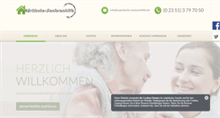 Desktop Screenshot of maerkische-seniorenhilfe.de